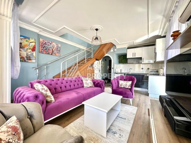 Дуплекс 2+1 в центре Алании, 90 кв.м - Ракурс 0