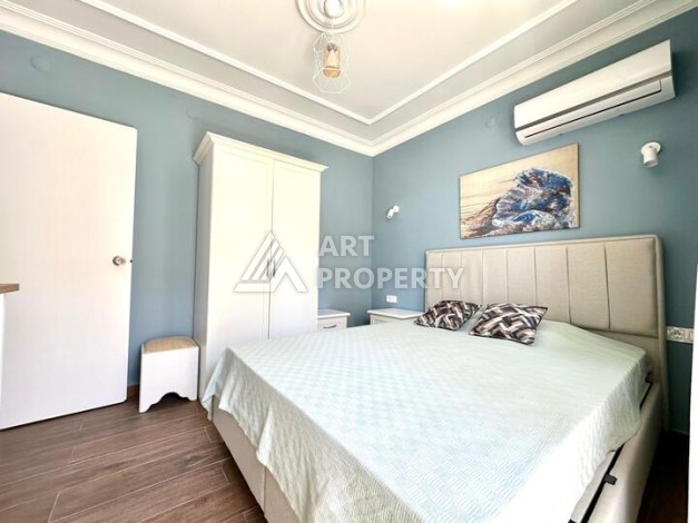 Дуплекс 2+1 в центре Алании, 90 кв.м - Ракурс 11