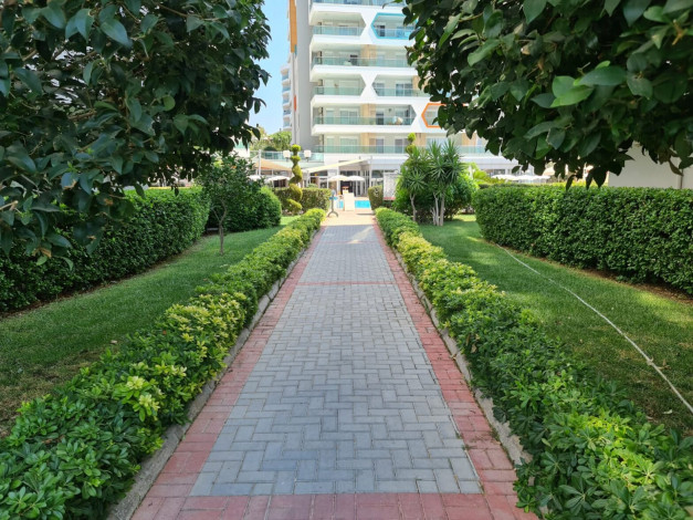 Трехкомнатная квартира в люксовом комплексе в районе Авсаллар, 110 м2 - Ракурс 20