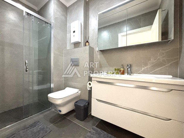 Квартира 2+1 в Алании у пляжа Клеопатры, 75 кв.м. - Ракурс 23