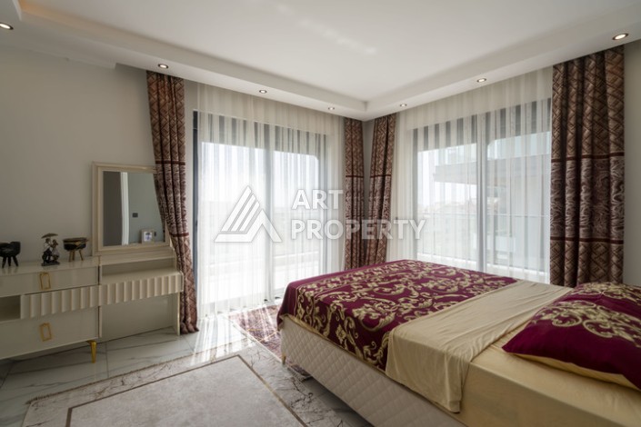 Дуплекс 2+1 с мебелью, 100 кв.м. Оба, Алания - Ракурс 13