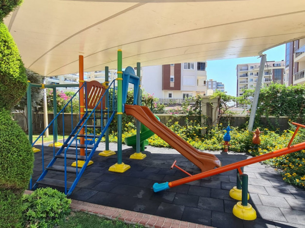 Трехкомнатная квартира в люксовом комплексе в районе Авсаллар, 110 м2 - Ракурс 34