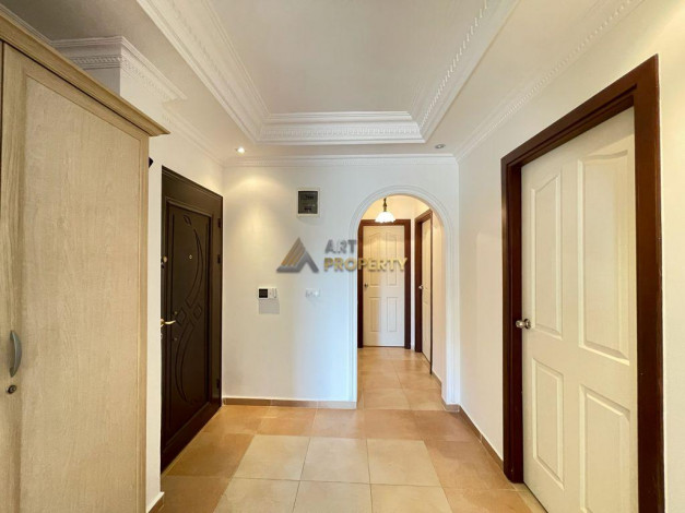 Полностью меблированная трехкомнатная квартира в центре города Аланья, 90м2 - Ракурс 16