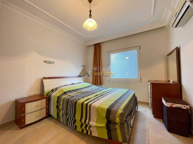 Полностью меблированная трехкомнатная квартира в центре города Аланья, 90м2 - Ракурс 18