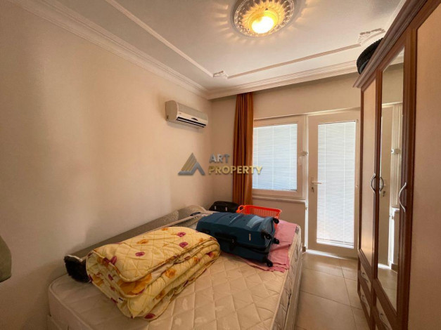 Полностью меблированная трехкомнатная квартира в центре города Аланья, 90м2 - Ракурс 23