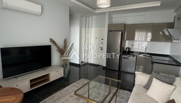 Квартира 1+1 с видом на море, 50 кв.м. Махмутлар, Алания - Ракурс 14
