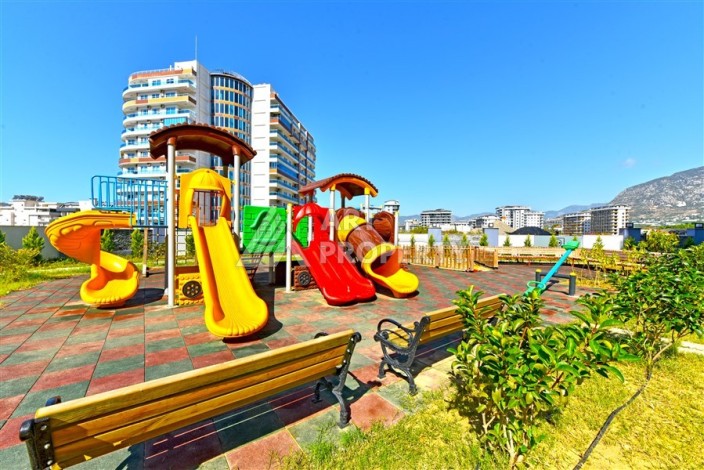 Квартира 1+1 с видом на море, 50 кв.м. Махмутлар, Алания - Ракурс 19