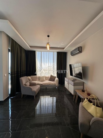 Квартира 1+1 в стильном ЖК, 50 кв.м. Махмутлар, Алания - Ракурс 3