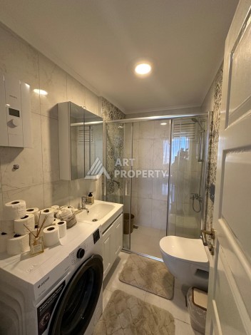 Квартира 1+1 в стильном ЖК, 50 кв.м. Махмутлар, Алания - Ракурс 4