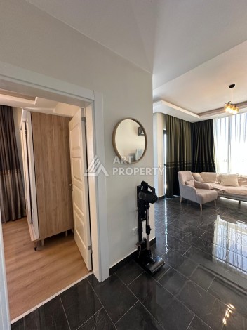 Квартира 1+1 в стильном ЖК, 50 кв.м. Махмутлар, Алания - Ракурс 5