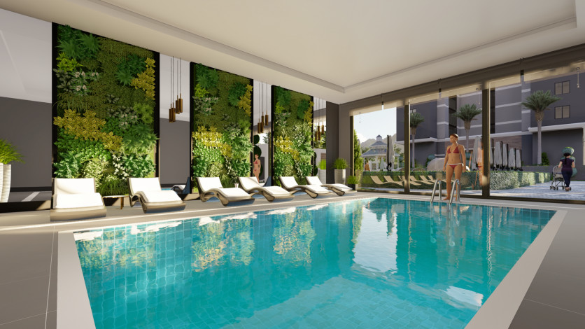 Инвестиционный проект всего в 100 м от Средиземного моря в Каргыджаке, 50-150 м2 - Ракурс 4