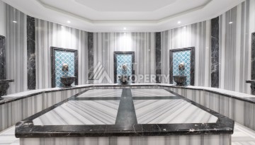 Квартира 1+1 в новом ЖК, 55 кв.м. Махмутлар, Алания - Ракурс 11