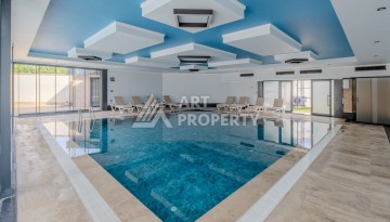 Квартира 1+1 в новом ЖК, 55 кв.м. Махмутлар, Алания - Ракурс 18
