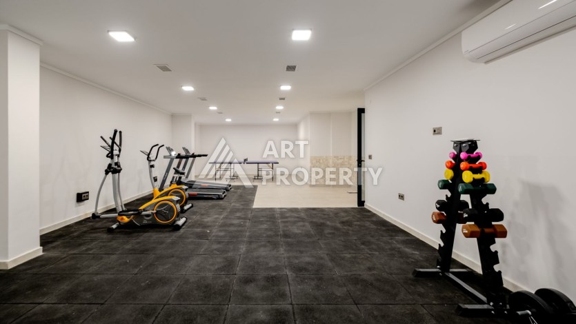 Квартира 1+1 в новом ЖК, 55 кв.м. Махмутлар, Алания - Ракурс 19