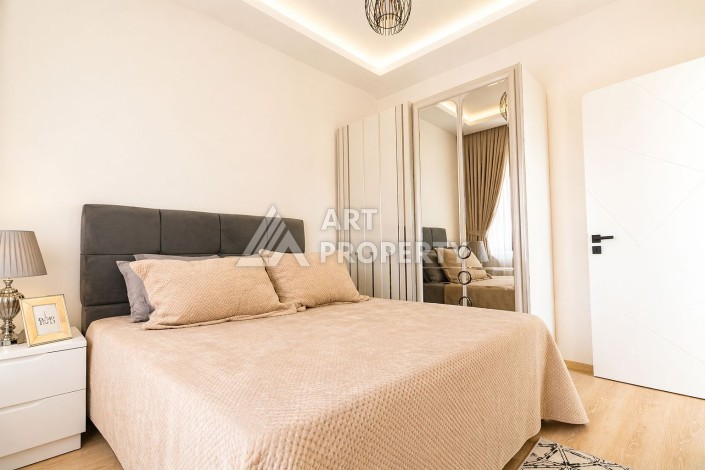 Стильная квартира 1+1 в Махмутларе, 55 кв.м. - Ракурс 5