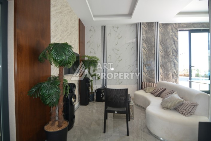 Стильная квартира 1+1 в Махмутларе, 55 кв.м. - Ракурс 17