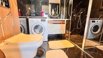 Дуплекс 2+1 с видом на море в центре Алании в легендарном проекте города - Ракурс 8