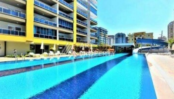 Меблированная квартира 2+1 в Махмутларе у моря, 110 кв.м. - Ракурс 28