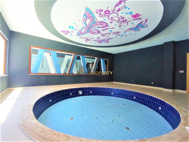 Просторная меблированная квартира в комплексе с собственной инфраструктурой в районе Оба, 180 м2 - Ракурс 2