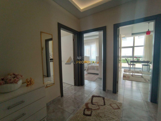 Просторная меблированная квартира в комплексе с собственной инфраструктурой в районе Оба, 180 м2 - Ракурс 11