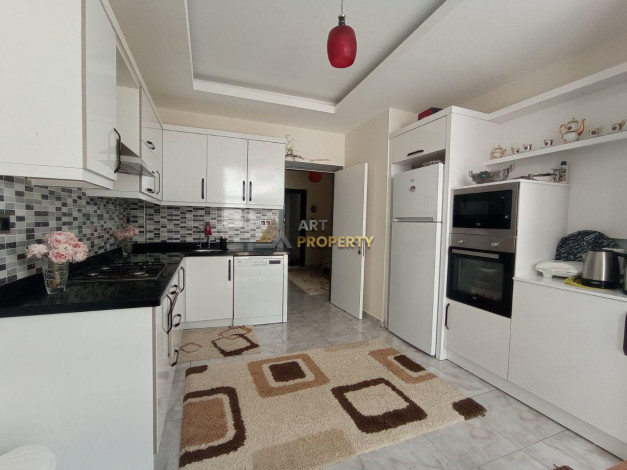 Просторная меблированная квартира в комплексе с собственной инфраструктурой в районе Оба, 180 м2 - Ракурс 15