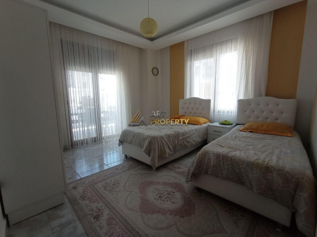 Просторная меблированная квартира в комплексе с собственной инфраструктурой в районе Оба, 180 м2 - Ракурс 16