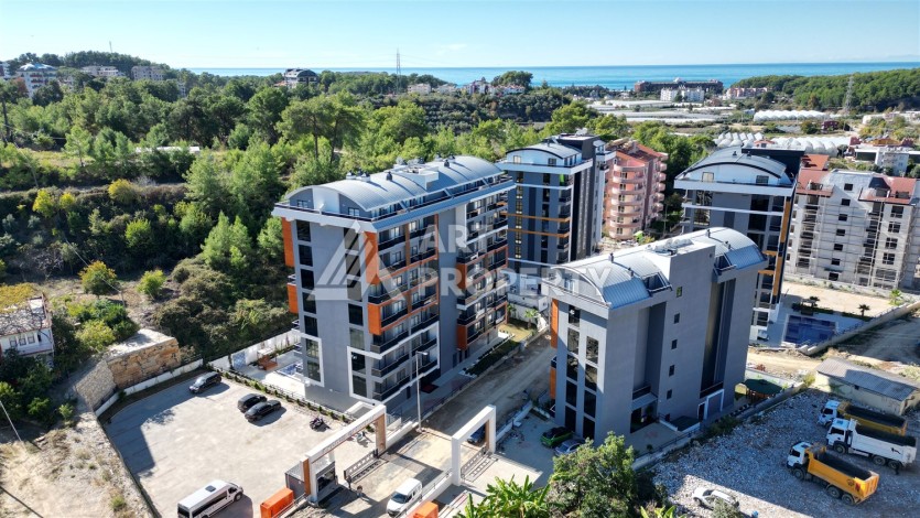 Квартира 1+1 в современной резиденции Авсаллара, 50 кв.м. - Ракурс 0