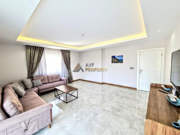 Двухуровневая квартира 2+1 с мебелью в Махмутларе, 140 м2 - Ракурс 3