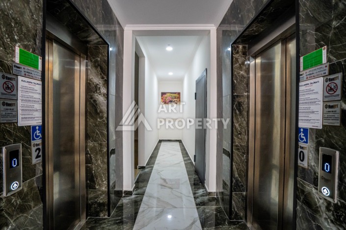 Квартира 1+1 в современной резиденции Авсаллара, 50 кв.м. - Ракурс 33