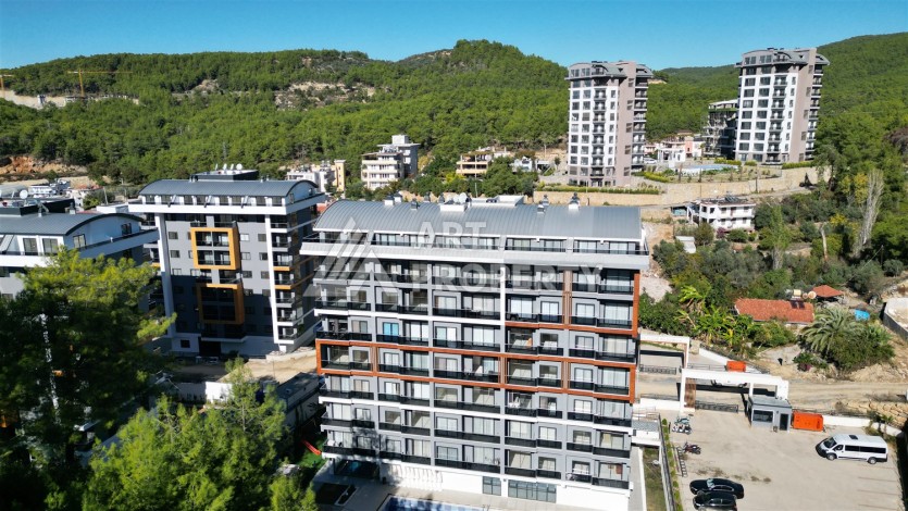 Квартира 1+1 в современной резиденции Авсаллара, 50 кв.м. - Ракурс 38