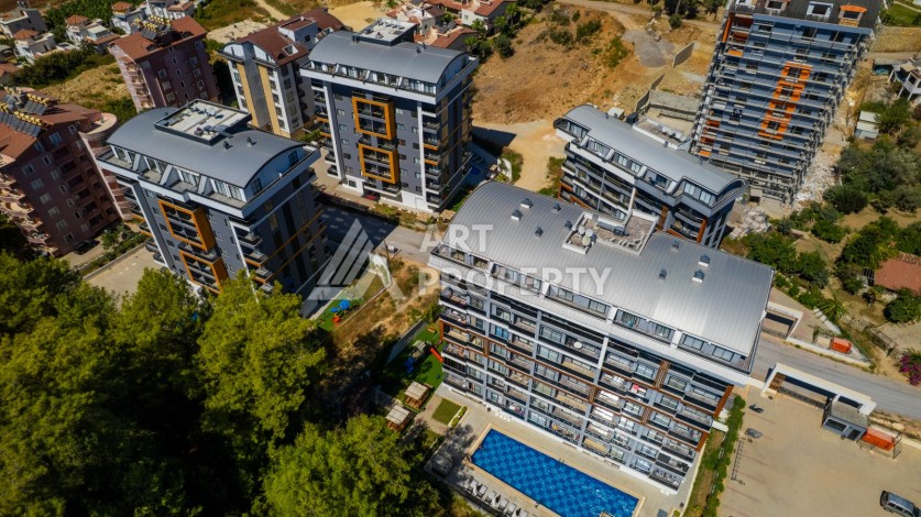 Квартира 1+1 в современной резиденции Авсаллара, 50 кв.м. - Ракурс 49