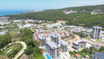 Квартира 1+1 в современной резиденции Авсаллара, 50 кв.м. - Ракурс 51