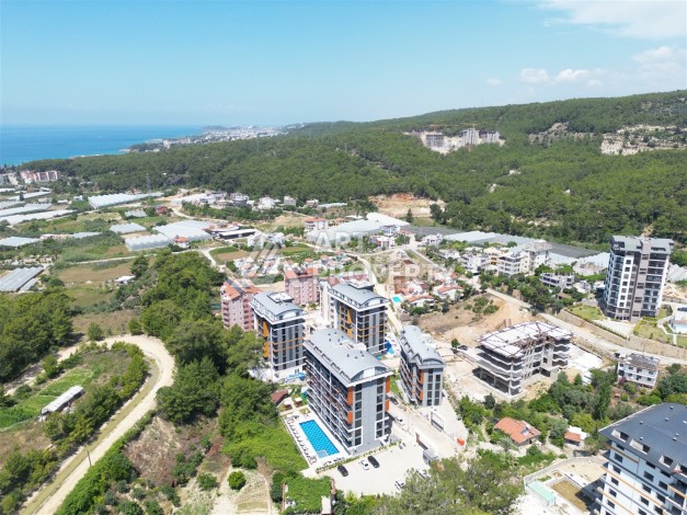 Квартира 1+1 в современной резиденции Авсаллара, 50 кв.м. - Ракурс 50