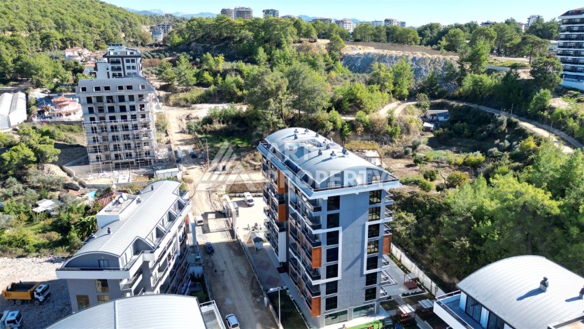 Квартира 1+1 в современной резиденции Авсаллара, 50 кв.м. - Ракурс 52