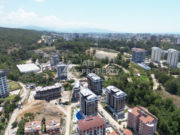 Квартира 1+1 в современной резиденции Авсаллара, 50 кв.м. - Ракурс 53