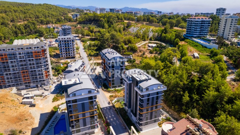 Квартира 1+1 в современной резиденции Авсаллара, 50 кв.м. - Ракурс 55