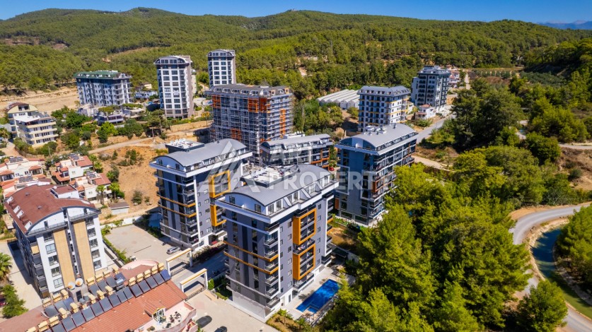 Квартира 1+1 в современной резиденции Авсаллара, 50 кв.м. - Ракурс 56