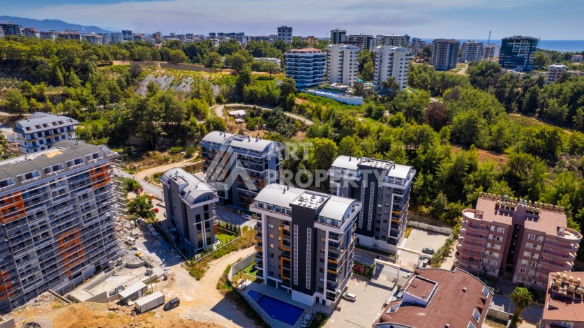 Квартира 1+1 в современной резиденции Авсаллара, 50 кв.м. - Ракурс 57