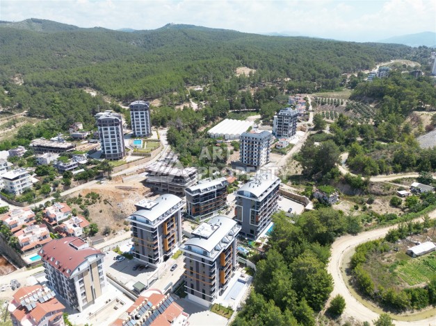 Квартира 1+1 в современной резиденции Авсаллара, 50 кв.м. - Ракурс 60
