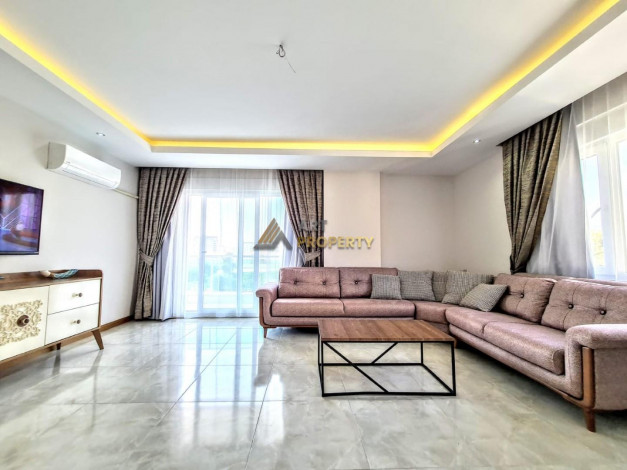 Двухуровневая квартира 2+1 с мебелью в Махмутларе, 140 м2 - Ракурс 14