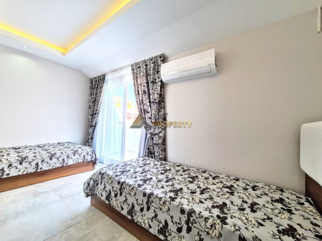 Двухуровневая квартира 2+1 с мебелью в Махмутларе, 140 м2 - Ракурс 22