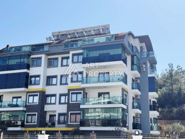 Дуплекс 2+1 с большой террасой, 145 м². Оба, Алания - Ракурс 1