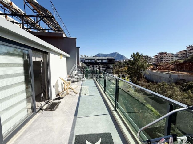 Дуплекс 2+1 с большой террасой, 145 м². Оба, Алания - Ракурс 41