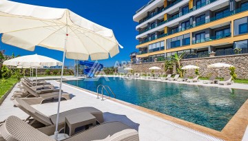 Квартира 1+1 в стильной резиденции, 55 м². Оба, Алания - Ракурс 1