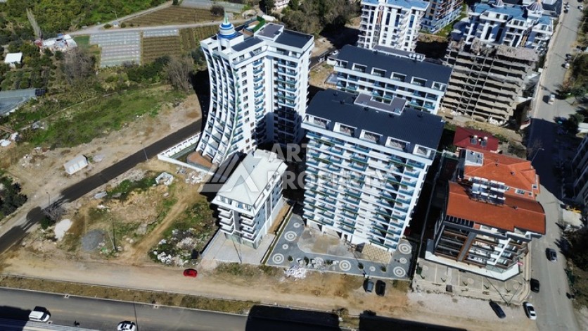 Квартира 2+1 в новой резиденции Махмутлара, 90 кв.м. - Ракурс 36