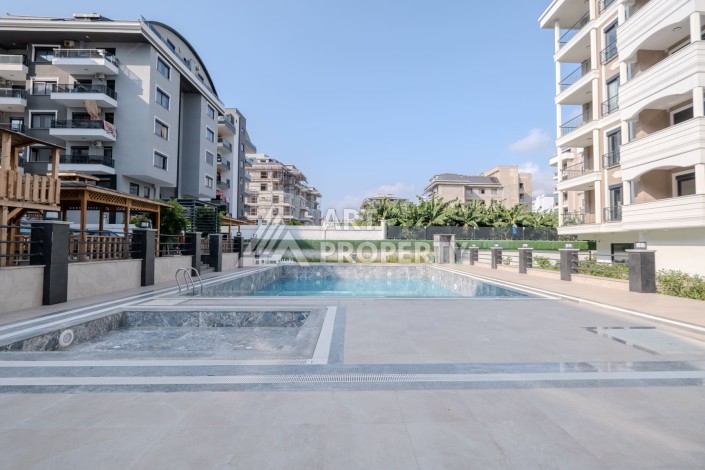 Квартира 1+1 в современном ЖК, 50 м². Каргыджак, Алания - Ракурс 2