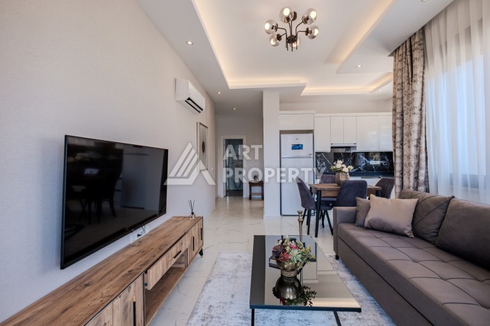 Квартира 1+1 с видом на море в Каргыджаке, 55 м² - Ракурс 3