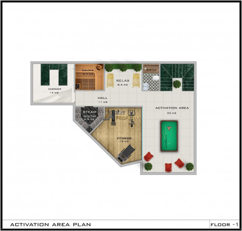 Новый проект ультра-люкс виллы 5+1 с собственным бассейном и инфраструктурой, 112 м2 - Ракурс 11