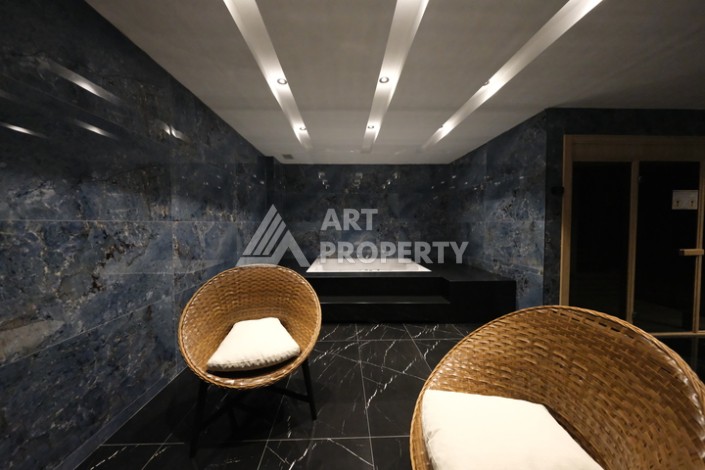 Дуплекс 4+1 в престижном ЖК, 148 м². Центр, Алания - Ракурс 57