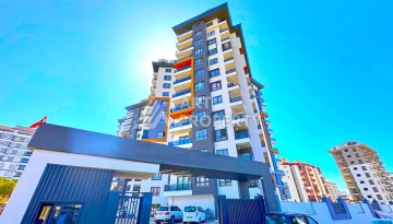 Квартира 1+1 с видом на море в Махмутларе, 65 кв.м. - Ракурс 34